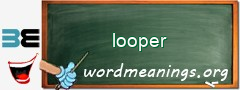 WordMeaning blackboard for looper